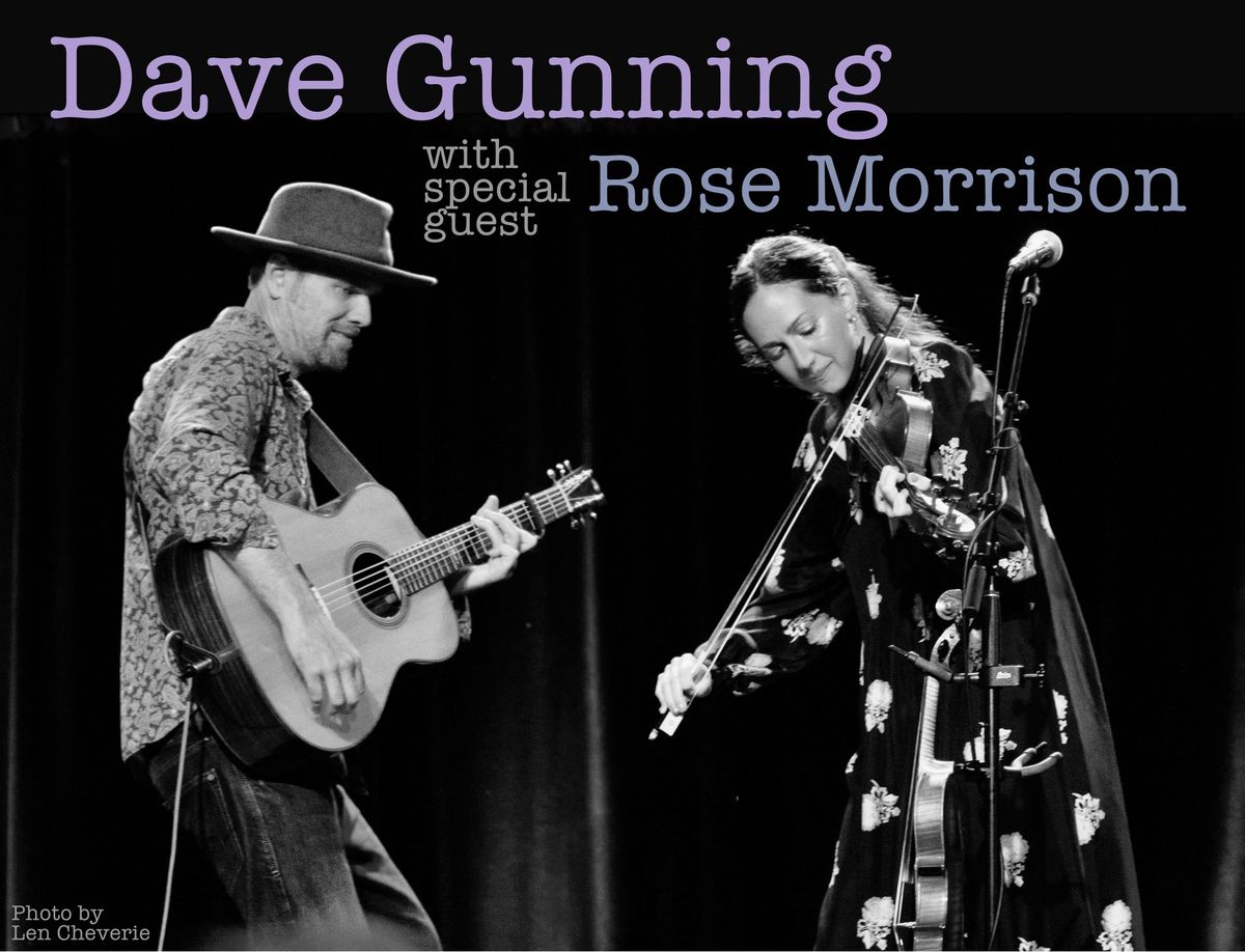 Dave Gunning & Rose Morrison Live in Rathfriland, Northern Ireland 