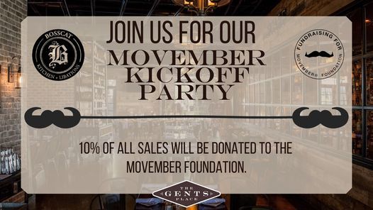 Movember Kickoff Party