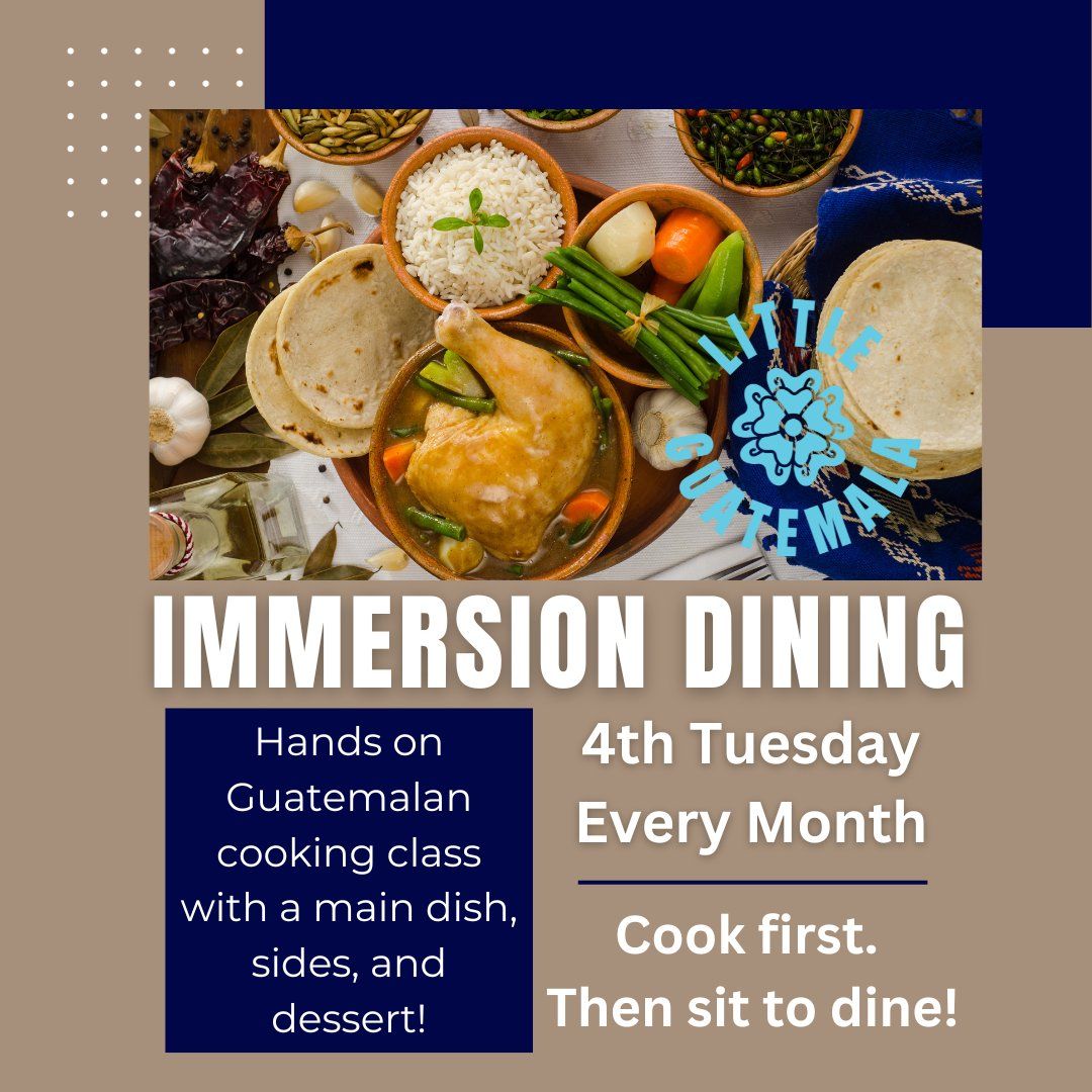 Guatemalan Immersion Dining Experience