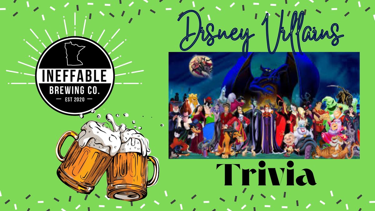 Disney Villains Trivia 