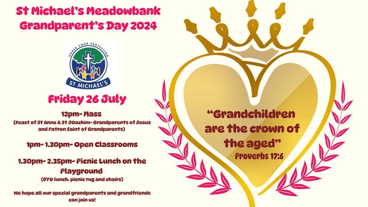 Grandparent's Day 2024 at St. Michael's Meadowbank