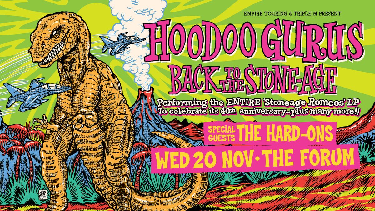 HOODOO GURUS | The Forum, Melbourne * NEW SHOW