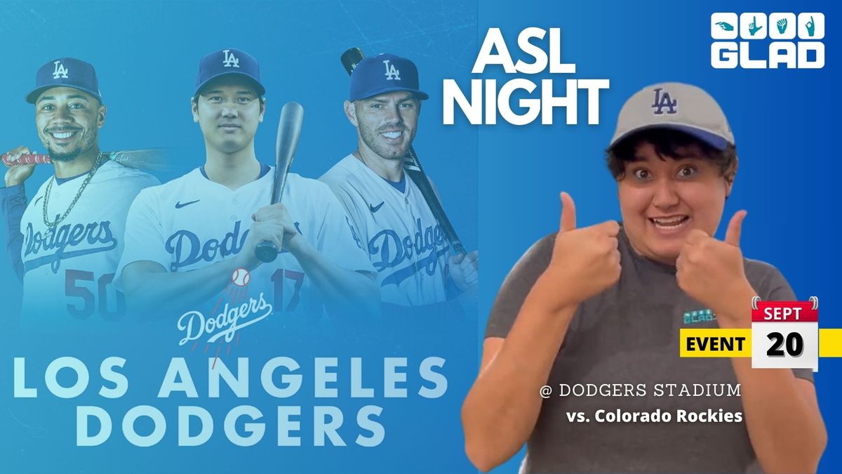 ASL Night @ Dodgers Stadium