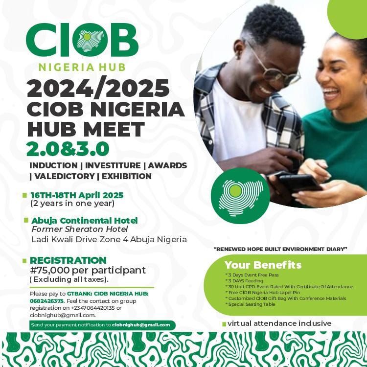 2024\/2025 CIOB NIGERIA HUB MEET 2.0 & 3.0