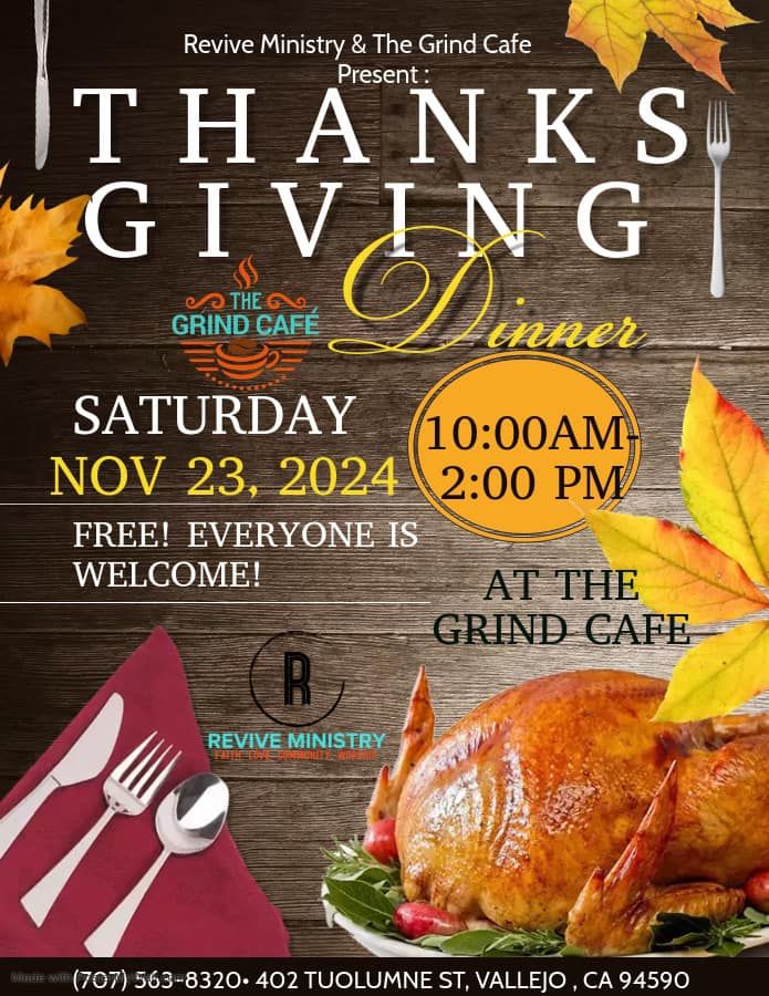 FREE Community Thanksgiving Gathering!