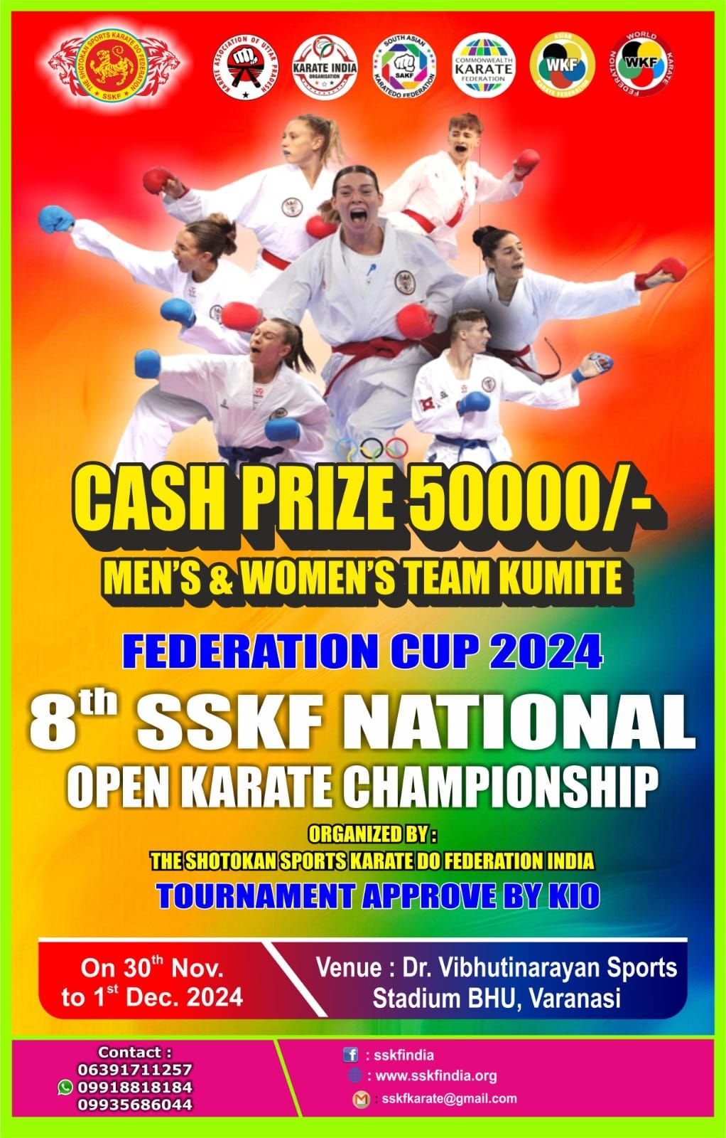 8th SSKFI National Karate Championship