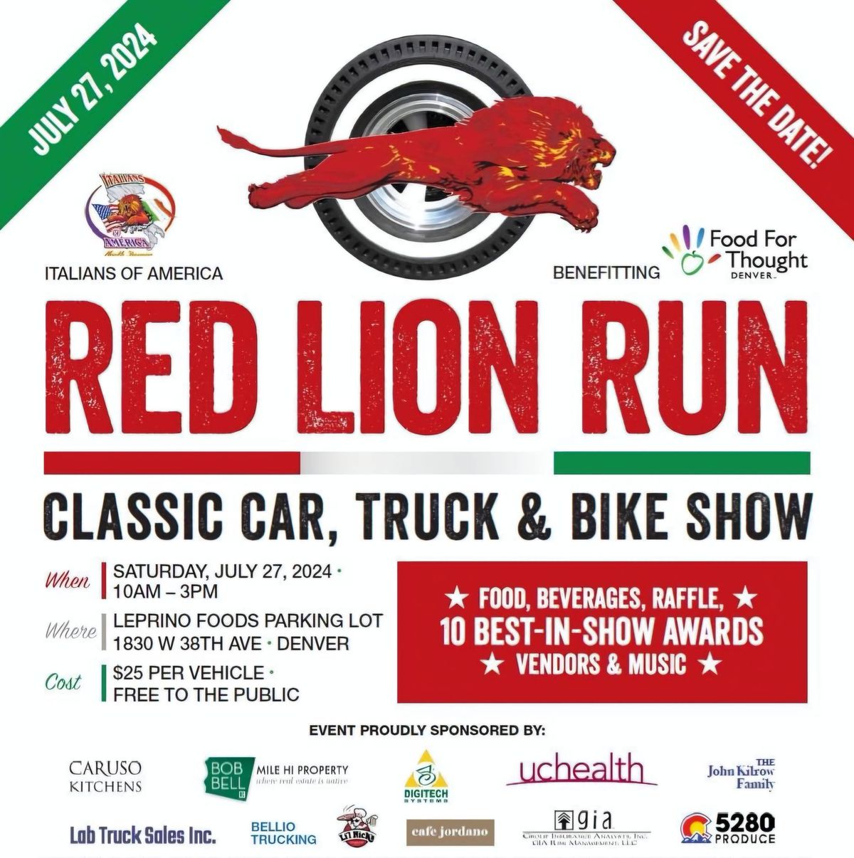Red Lion Classic Car, Truck & Bike Show