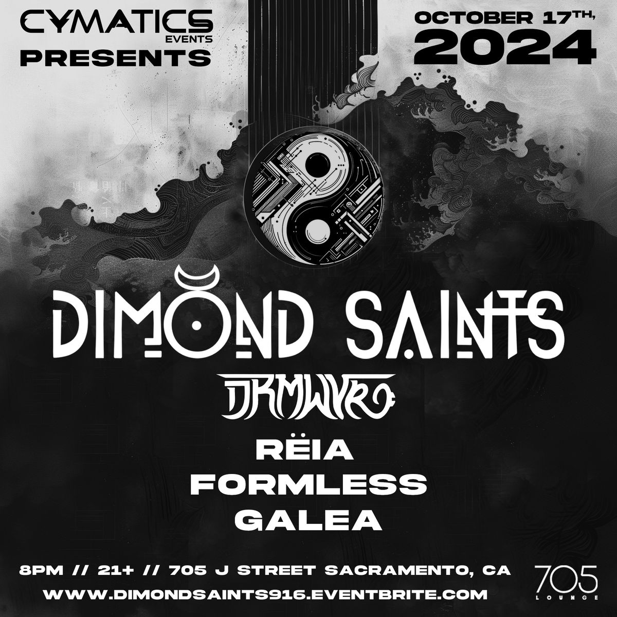 DIMOND SAINTS, DRMWVR, R\u00cbIA, FORMLESS & GALEA