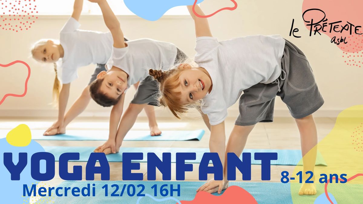 Yoga Enfant - atelier d\u00e9couverte 