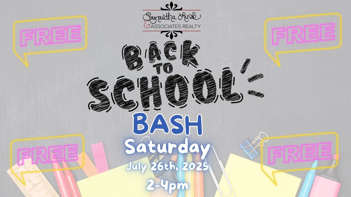 SLAR'S Back to School Bash 2025