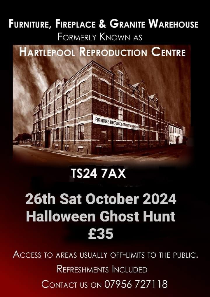 Reproduction Centre Ghost Hunt