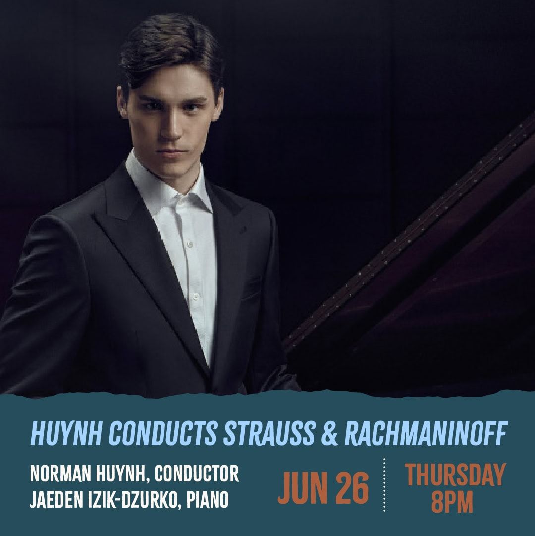 Britt Festival Orchestra - Huynh Conducts Strauss and Rachmaninoff at Britt Pavilion