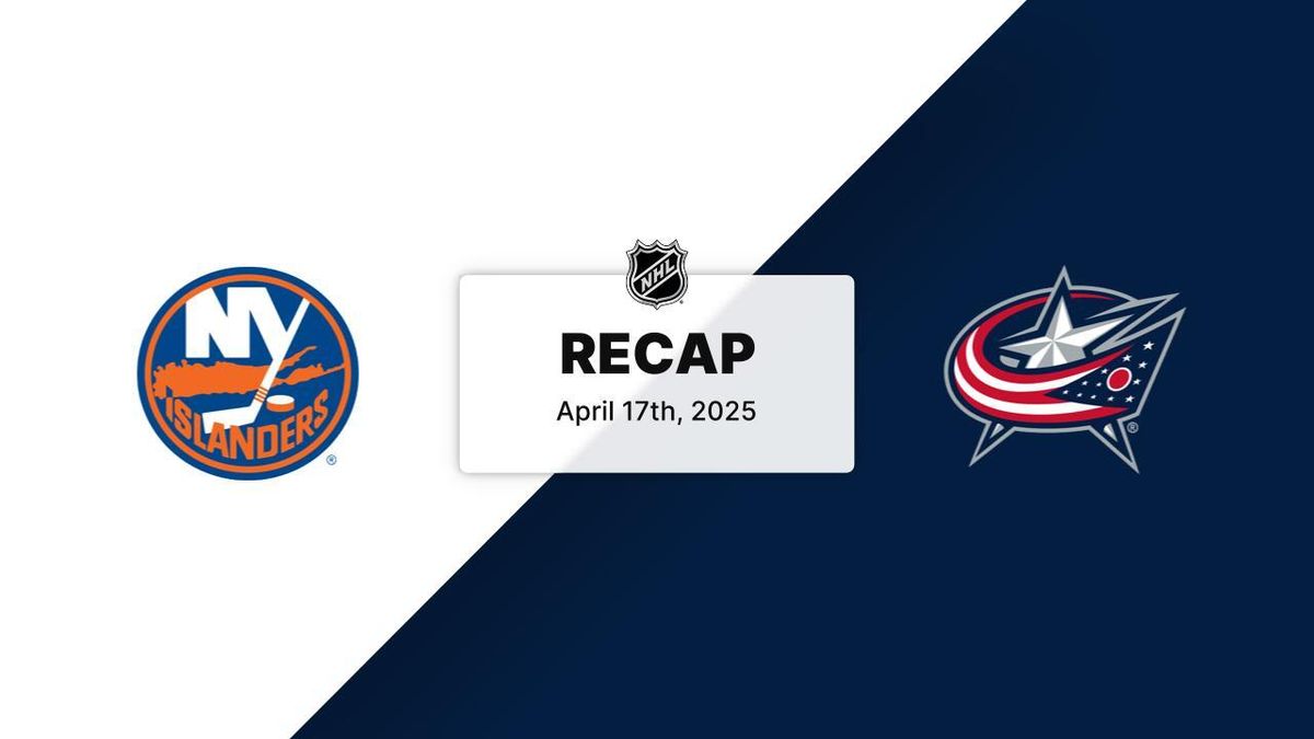 Columbus Blue Jackets vs. New York Islanders