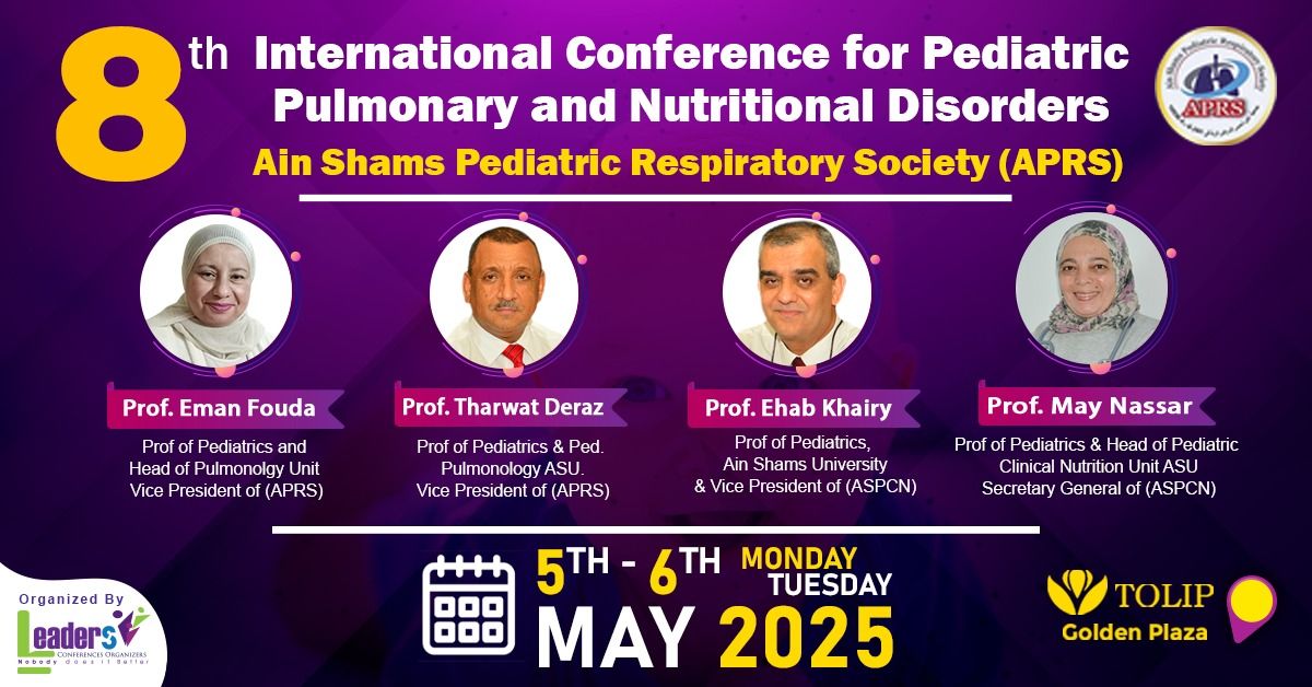  8th International Conference for Pediatric Pulmonary