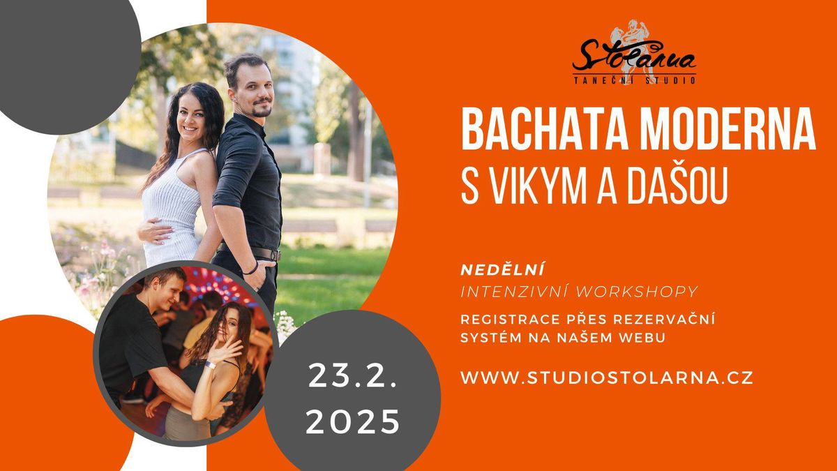 BACHATA MODERNA workshopy s Vikym a Da\u0161ou