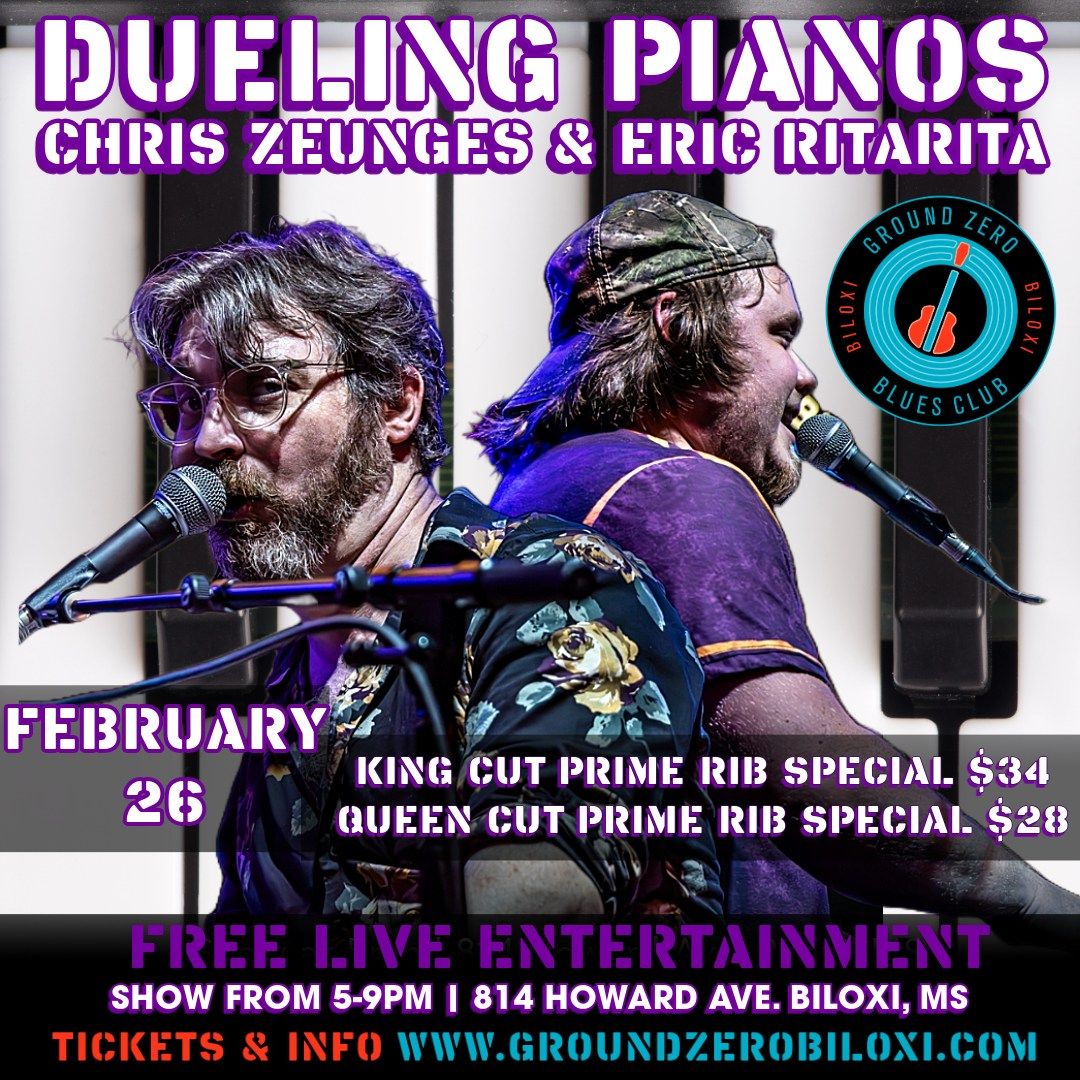 Dueling Pianos with Chris Zeunges & Eric Ritrita