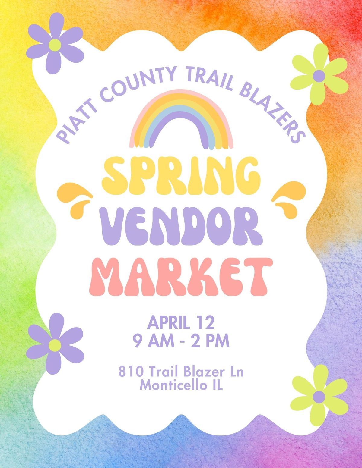 Spring Vendor Market