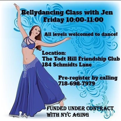  Open Level Bellydance Class for 60 year olds and better! 