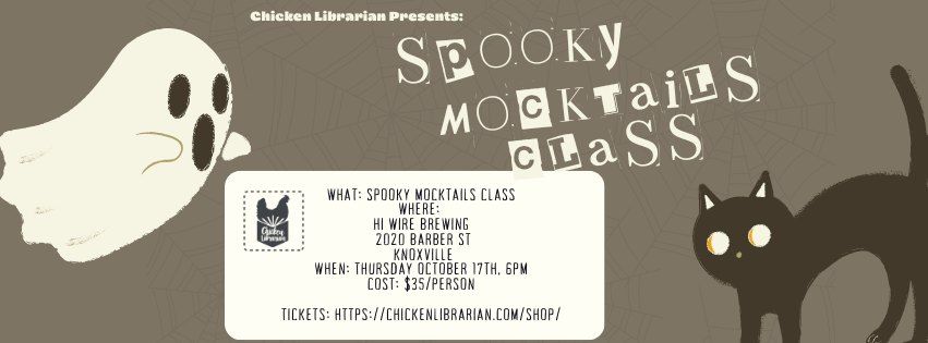 Spooky Mocktails Class