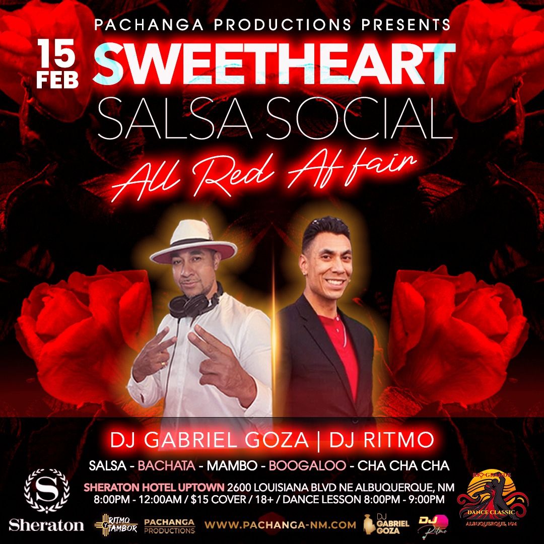 SWEETHEART SALSA SOCIAL - ALL RED AFFAIR @ RIO GRANDE DANCE CLASSIC!