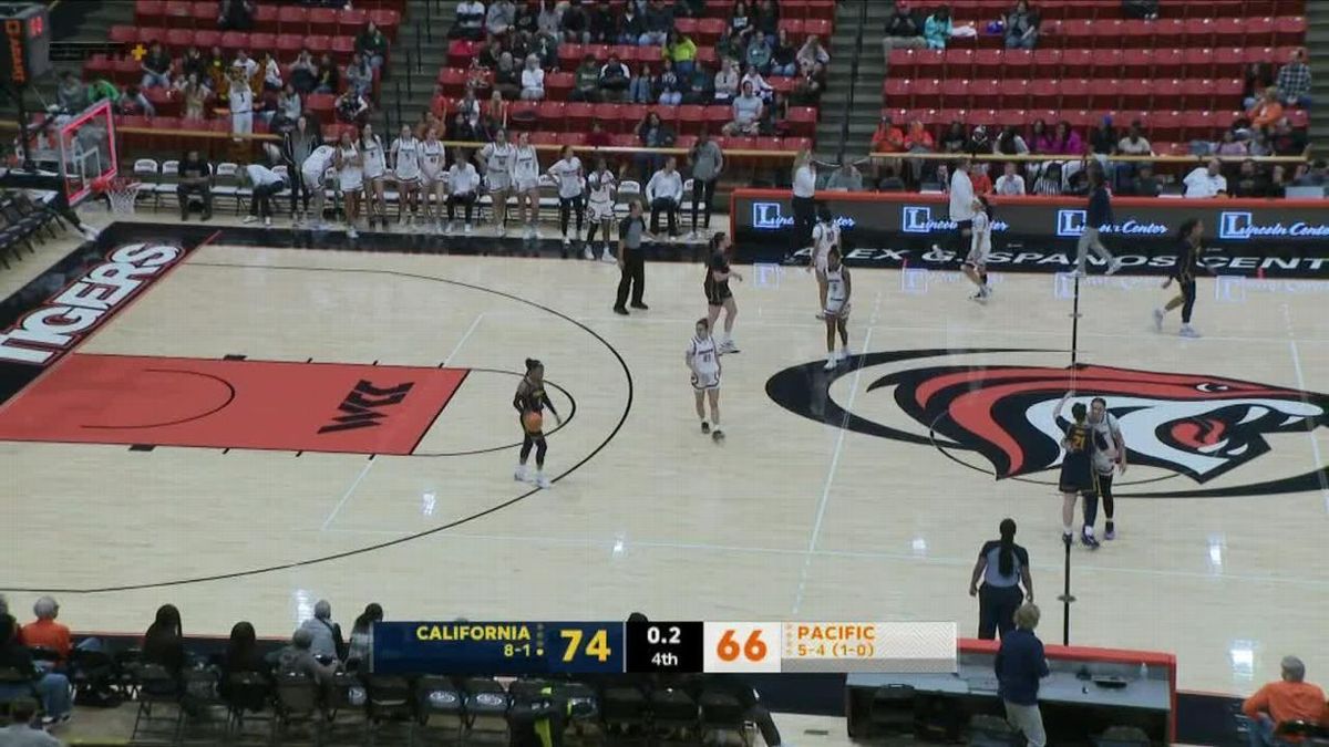 Pacific Tigers at California Golden Bears Womens Basketball