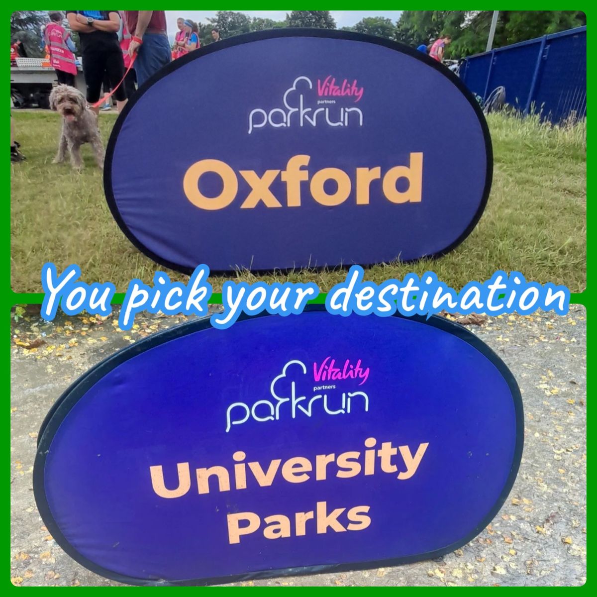 O(xford) U(niversity Parks) double decision parkrun