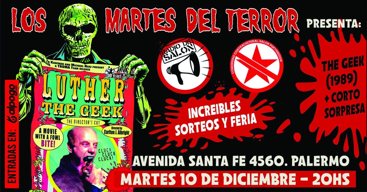 MAR 10\/12 \u2022 Martes del terror en Sal\u00f3n Pueyrred\u00f3n!