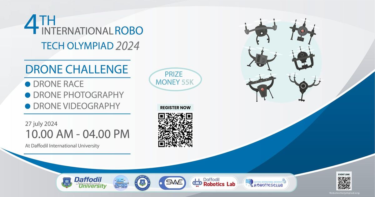 Drone Challenge of the 4th International ROBO TECH Olympiad 2024