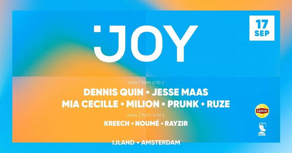 JOY - IJland Amsterdam