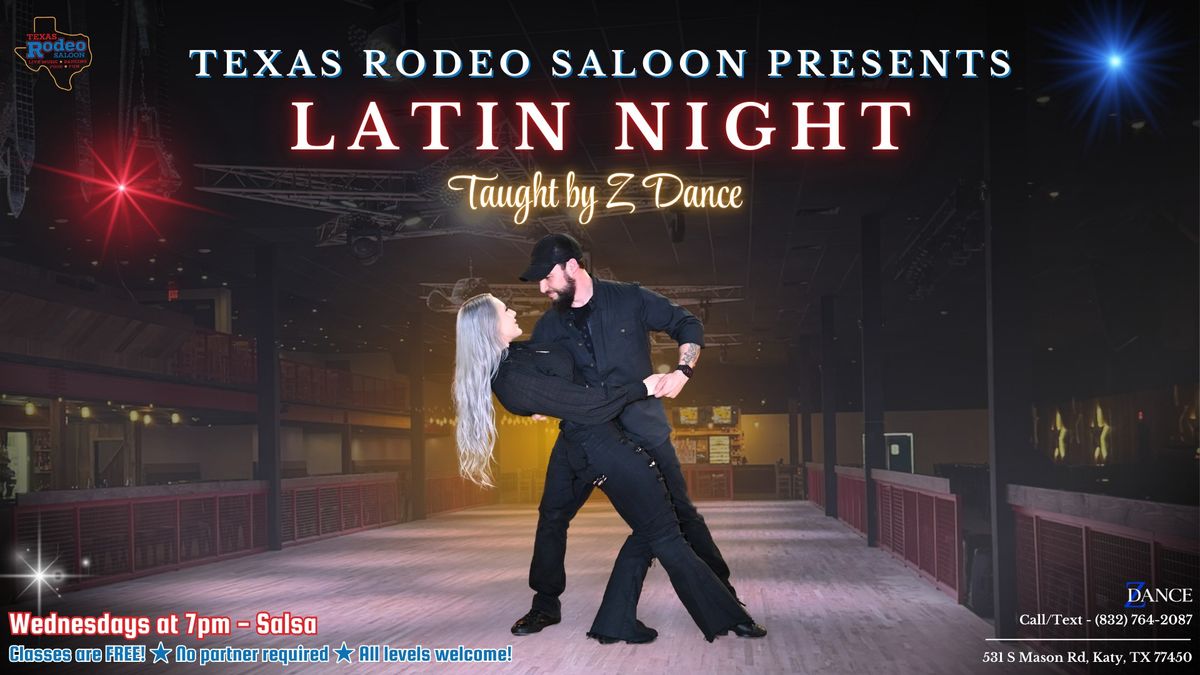 Salsa Class & Latin Night Outing at Texas Rodeo Saloon