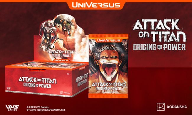 Universus Attack on Titan Origins of Power Pre-Release