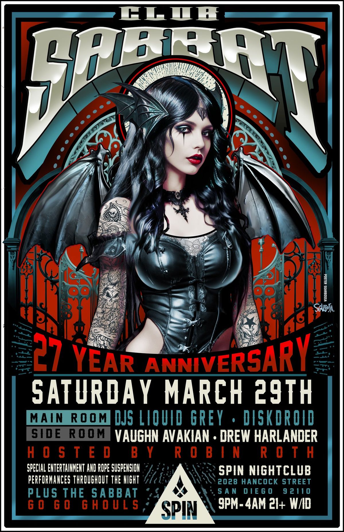 Club Sabbat 27 Year Anniversary