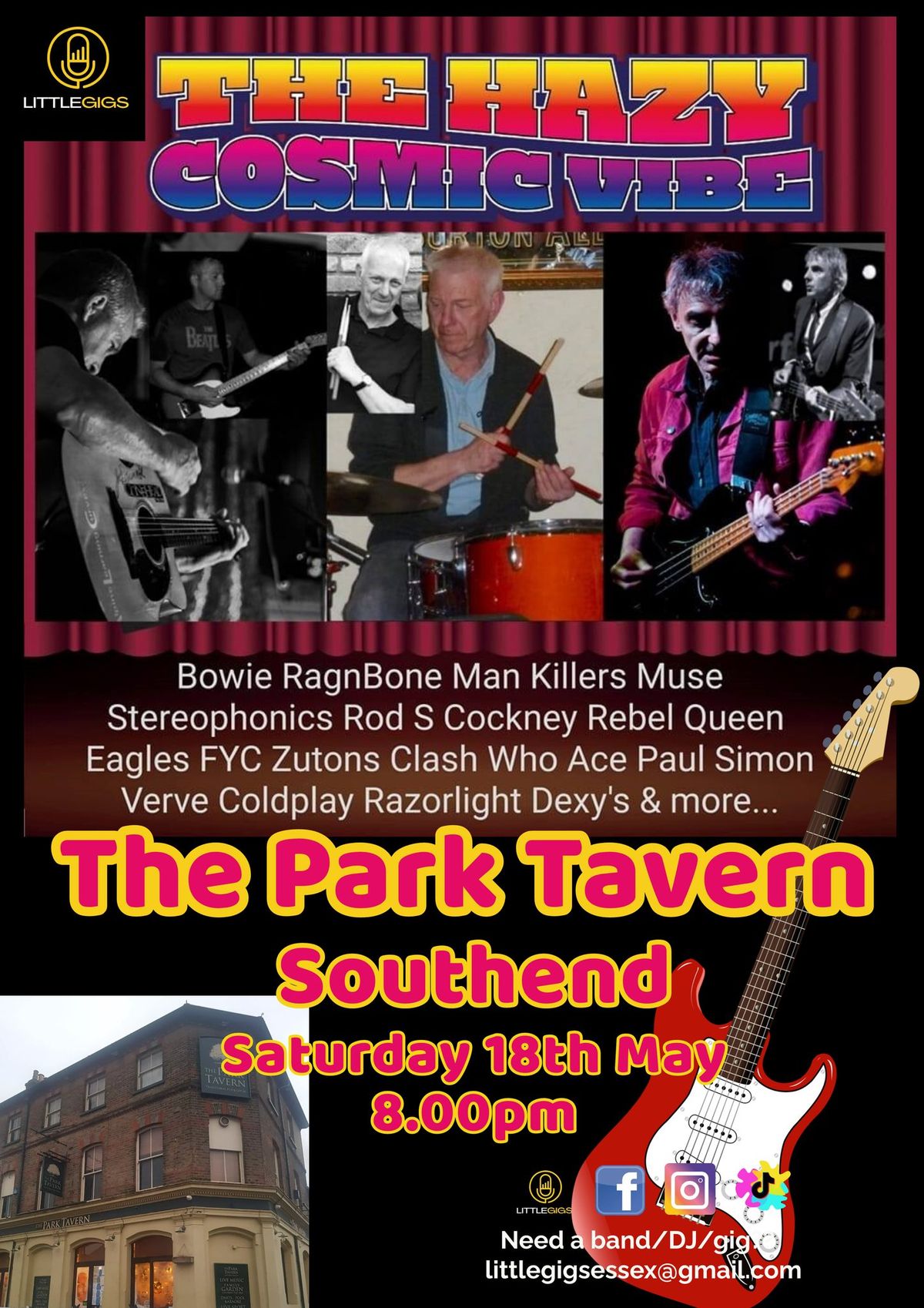 The Hazy Cosmic Vibe - Live and Kicking at The Park Tavern, Southend!! \ud83e\udd73\ud83c\udfb8\ud83d\udca5