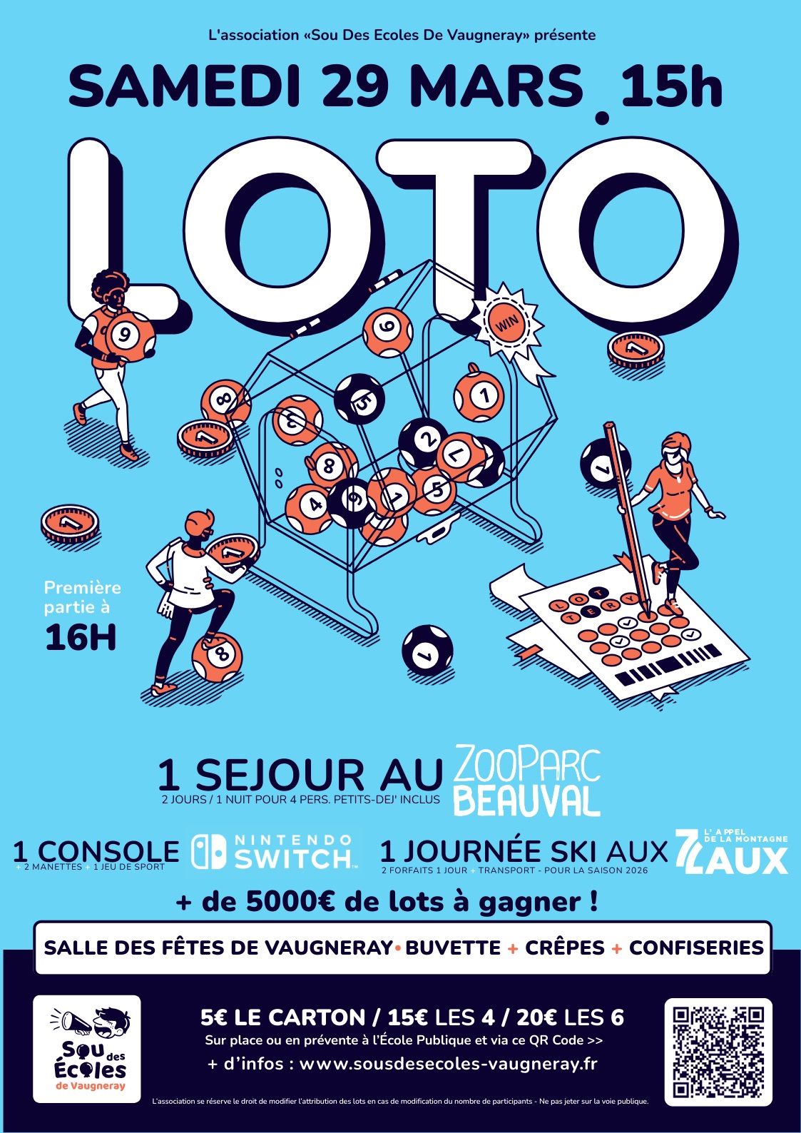 Loto du Sou Des Ecoles de Vaugneray