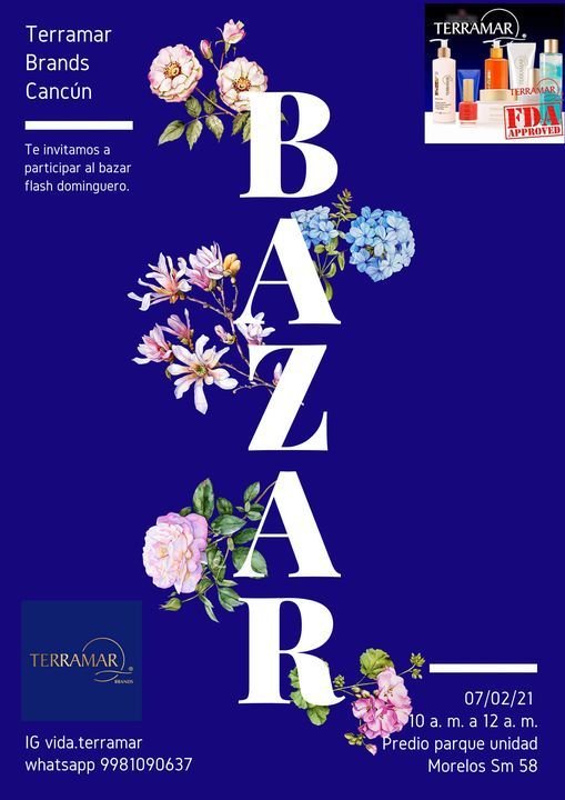 Bazar Terramar Unidad Morelos Sm 58 Cancun 7 February 21