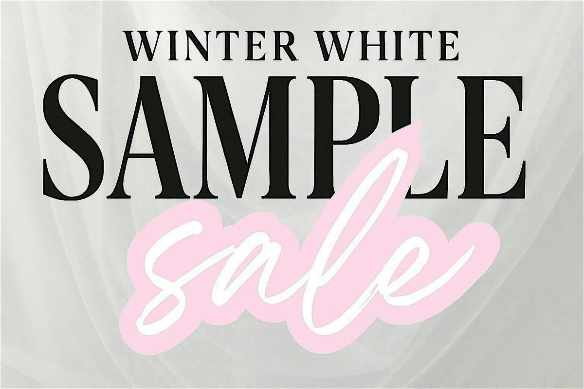 Winter White Sample Sale