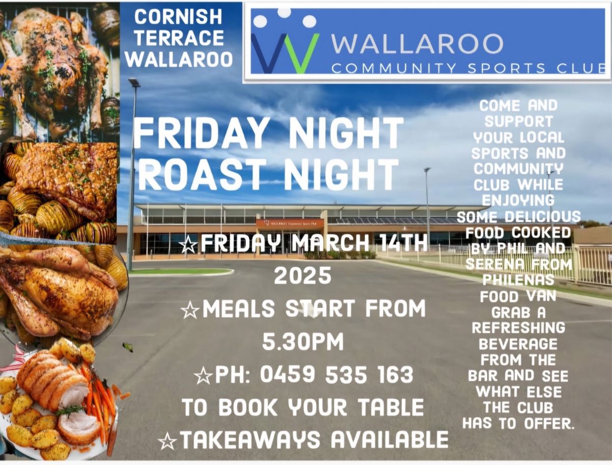 Friday Roast Night