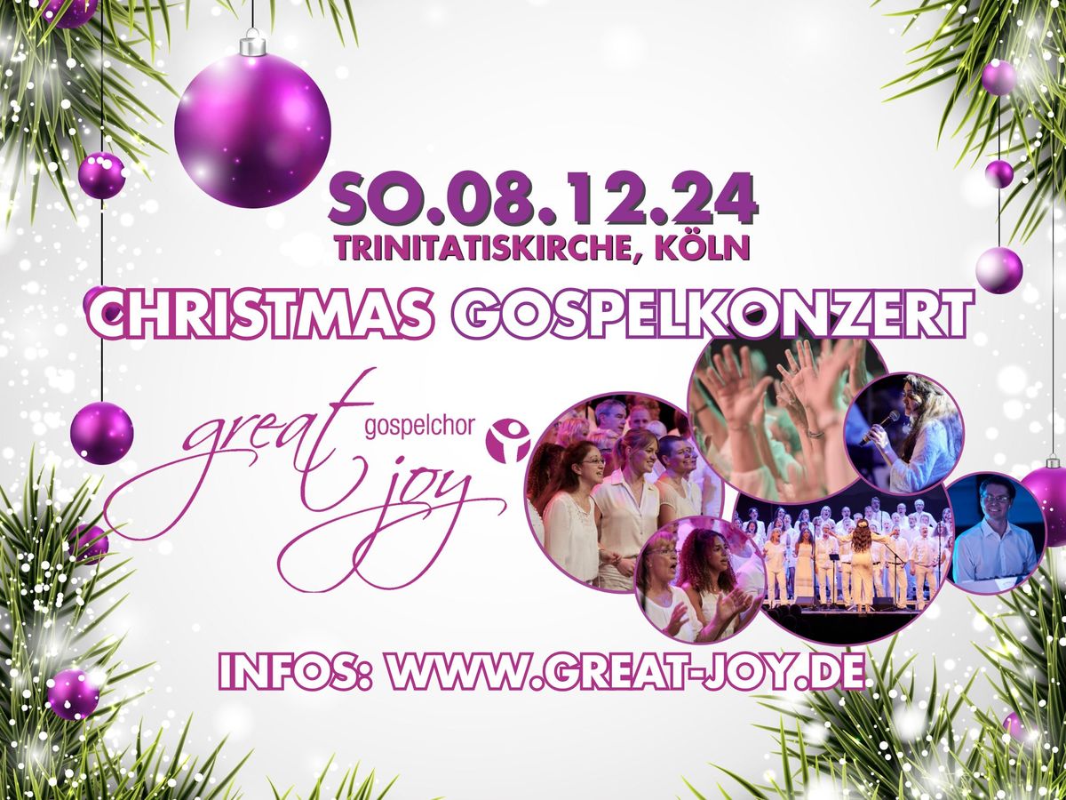 Christmas Gospelkonzert - Great Joy Gospelchor