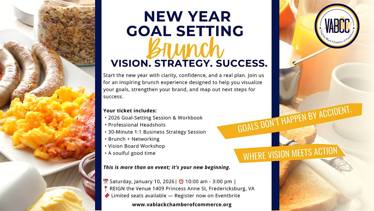 \u2728 Goal Setting Brunch: Vision. Strategy. Success. \u2728