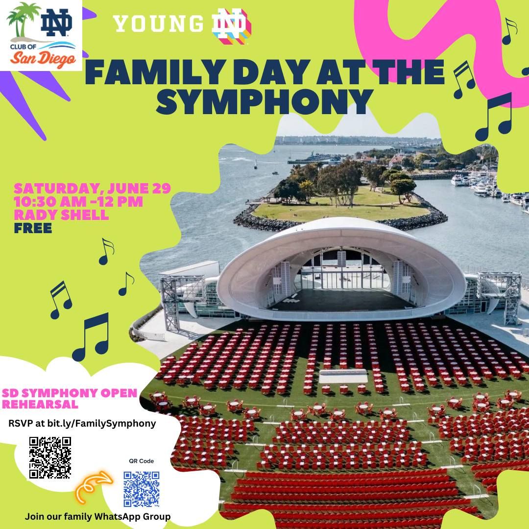ND Club of San Diego - Family Day at the Symphony