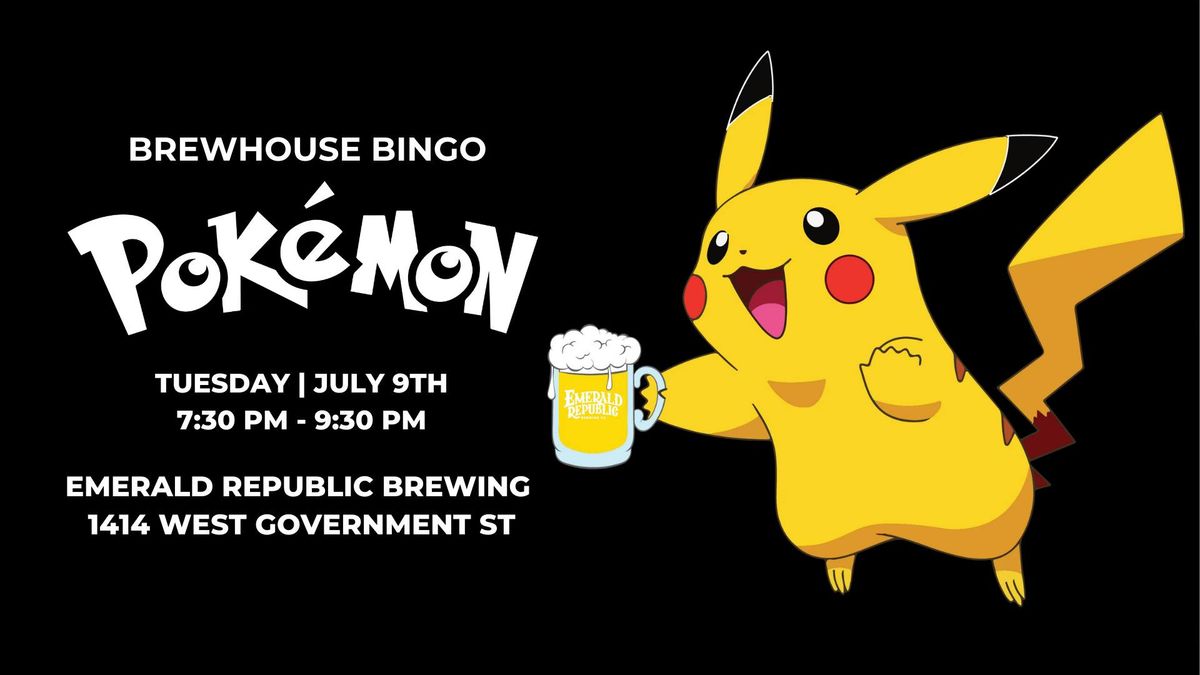 Pokemon Bingo Night