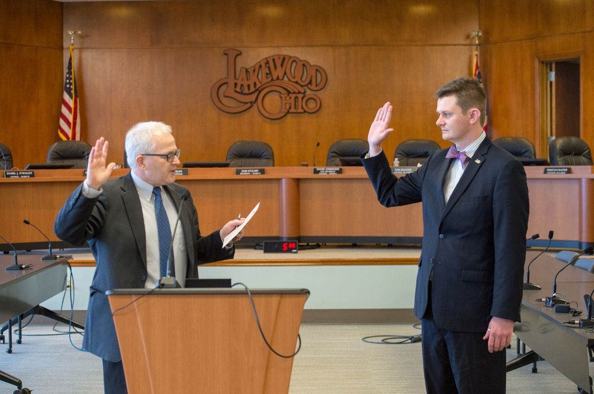 Representative Rader Swearing-In Ceremony - In District 