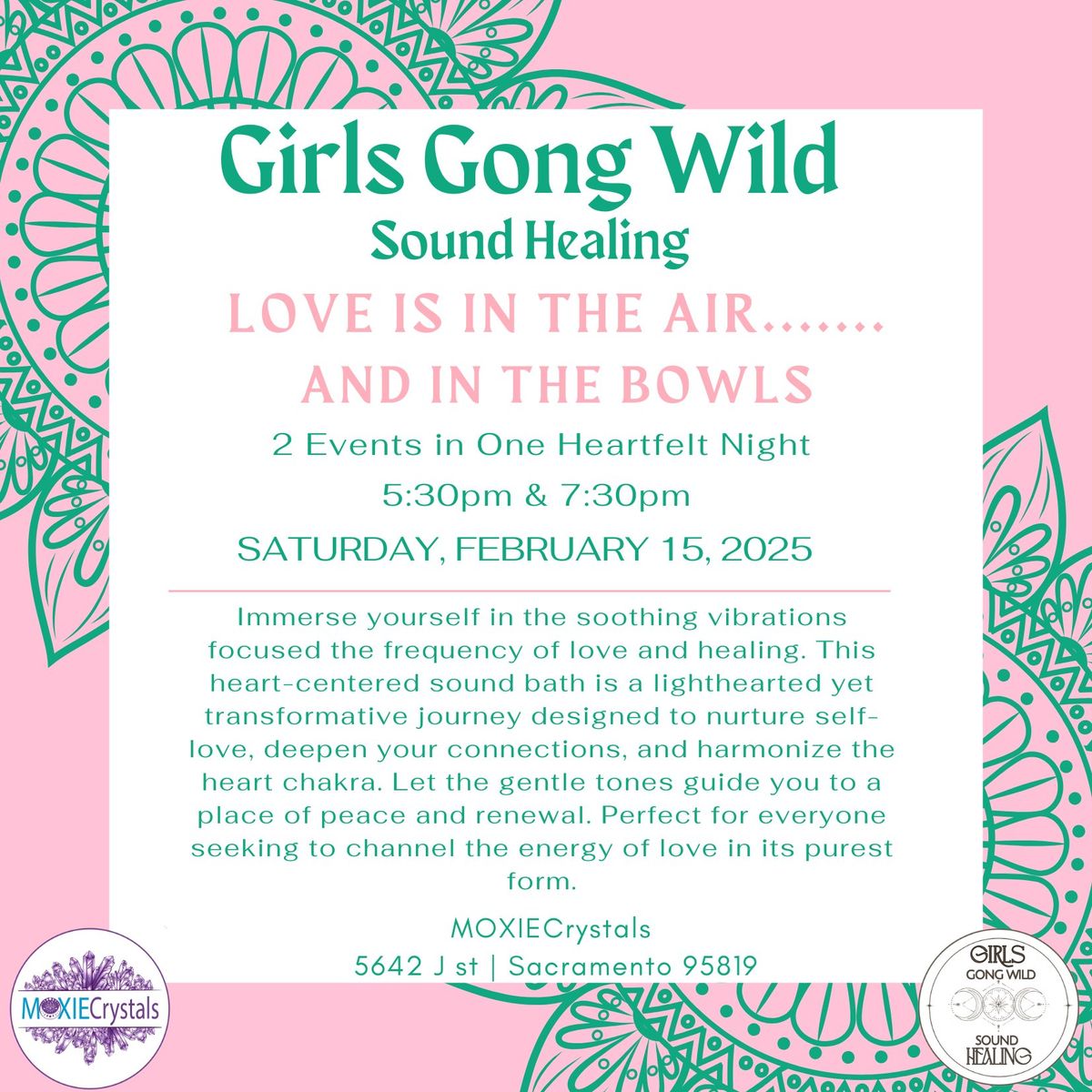 Love is In the Air... and in the Bowls Sound Bath