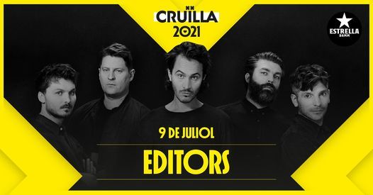 Editors al Festival Cru\u00eflla