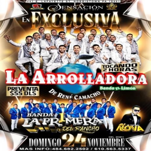 LA ARROLLADORA BANDA EL LIMON Y BANDA LA PRIMERA DEL RANCHO