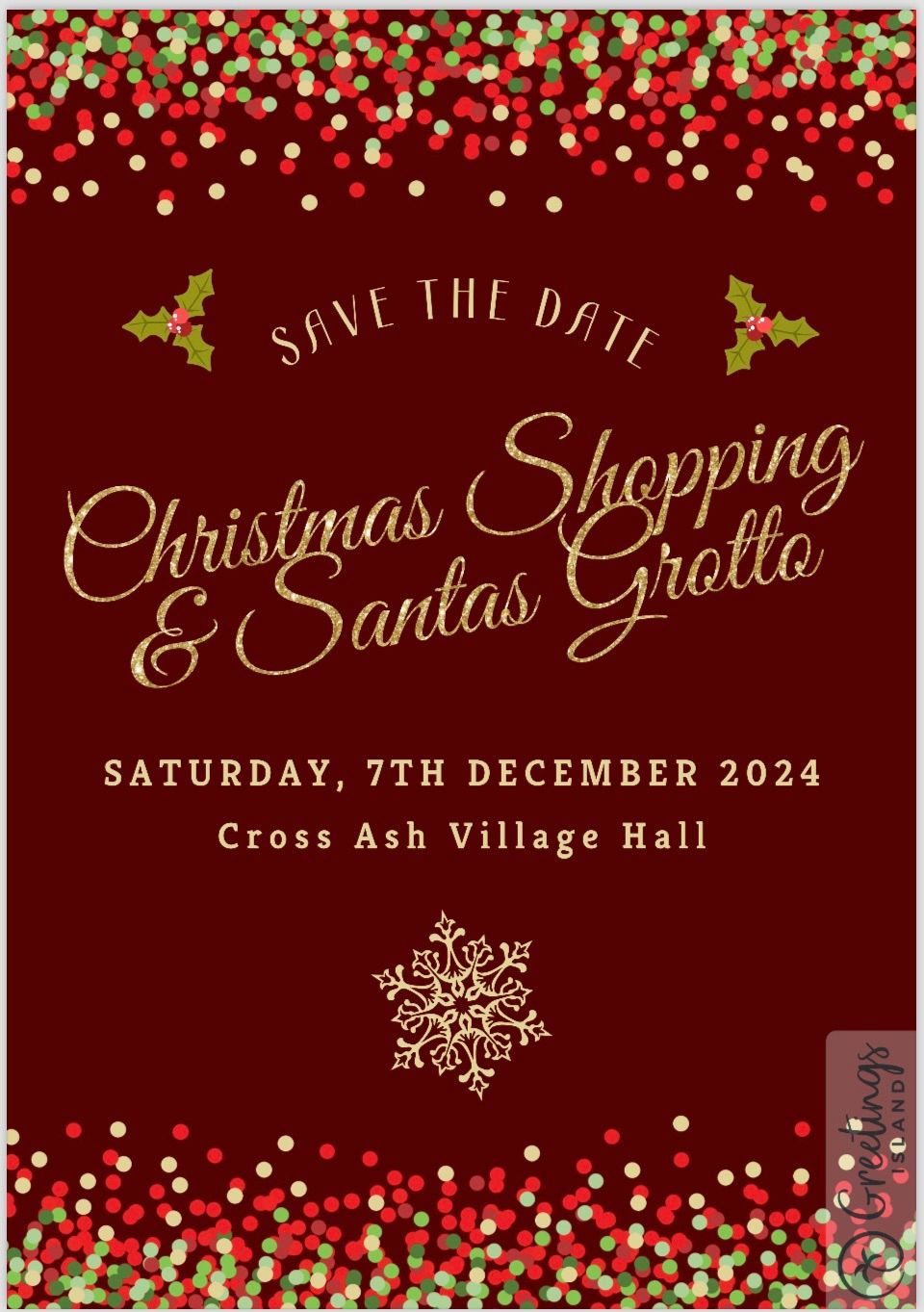 Cross Ash Christmas Shopping & Santa\u2019s Grotto 2024