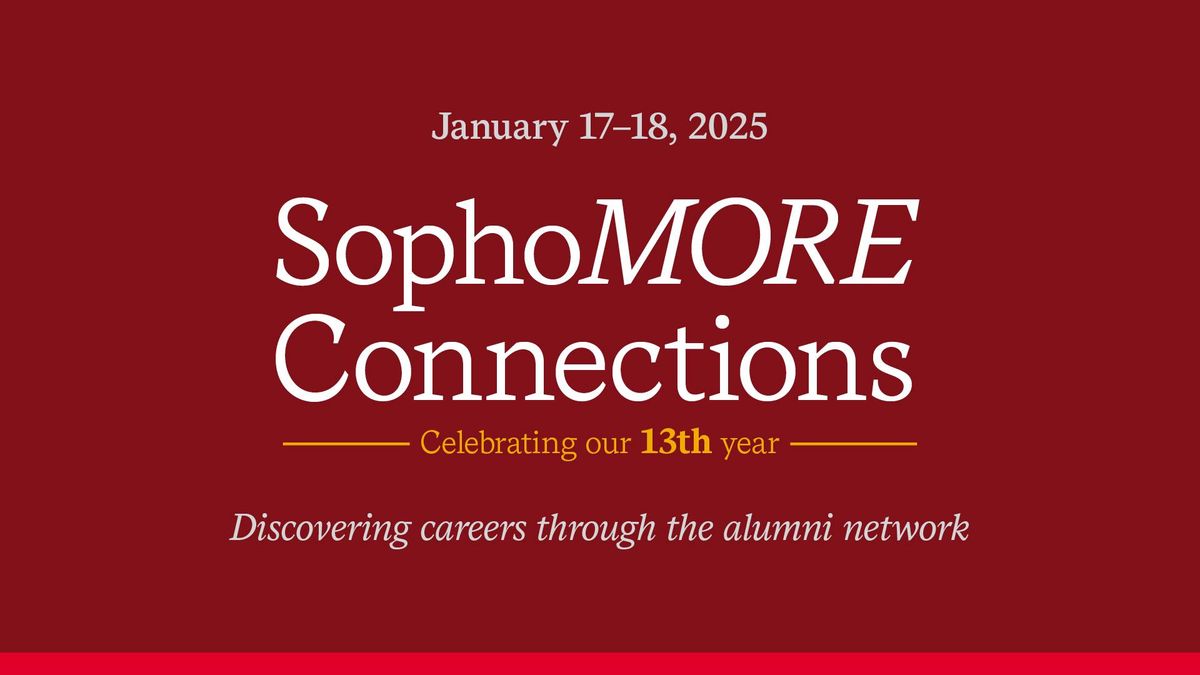 Sophomore Connections