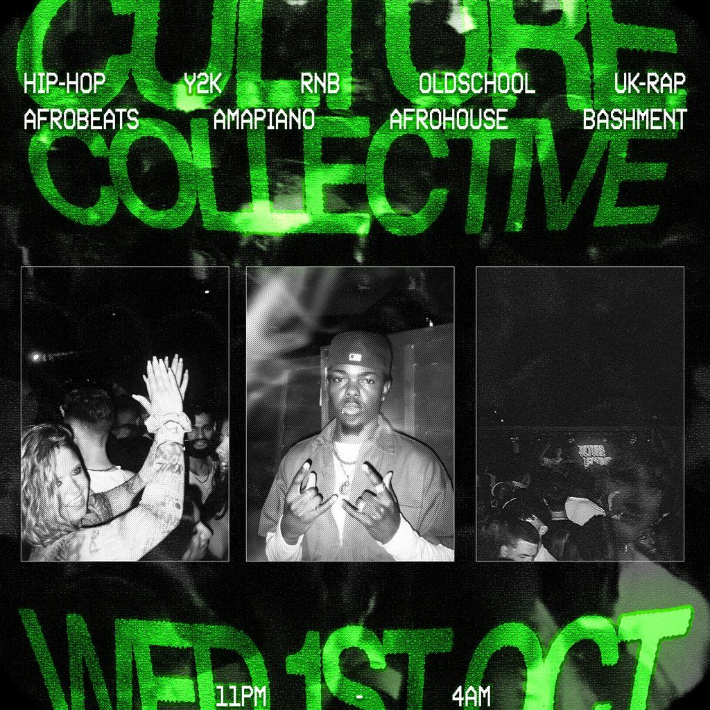 Culture Collective - Wed 1st Oct!