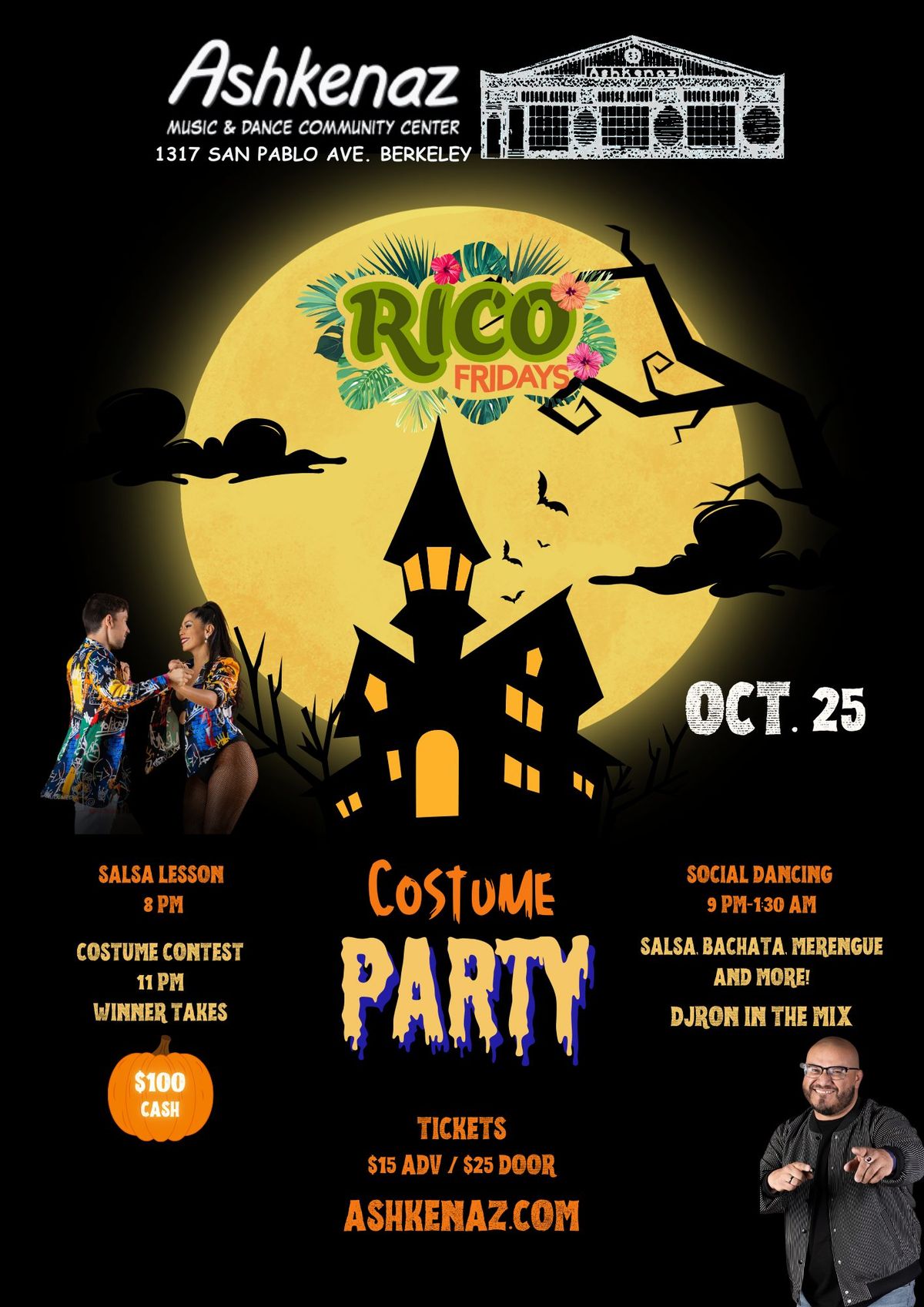 RICO FRIDAY- Costume party!