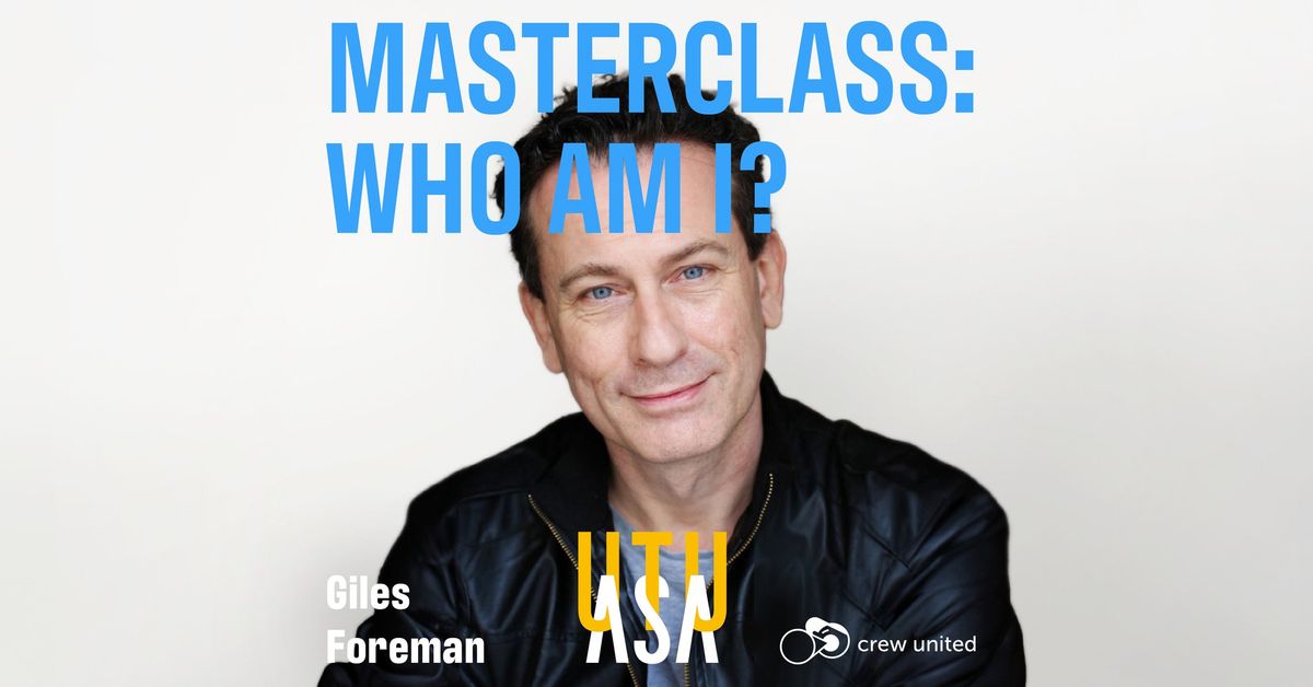 MASTERCLASS: WHO AM I? by Giles Foreman